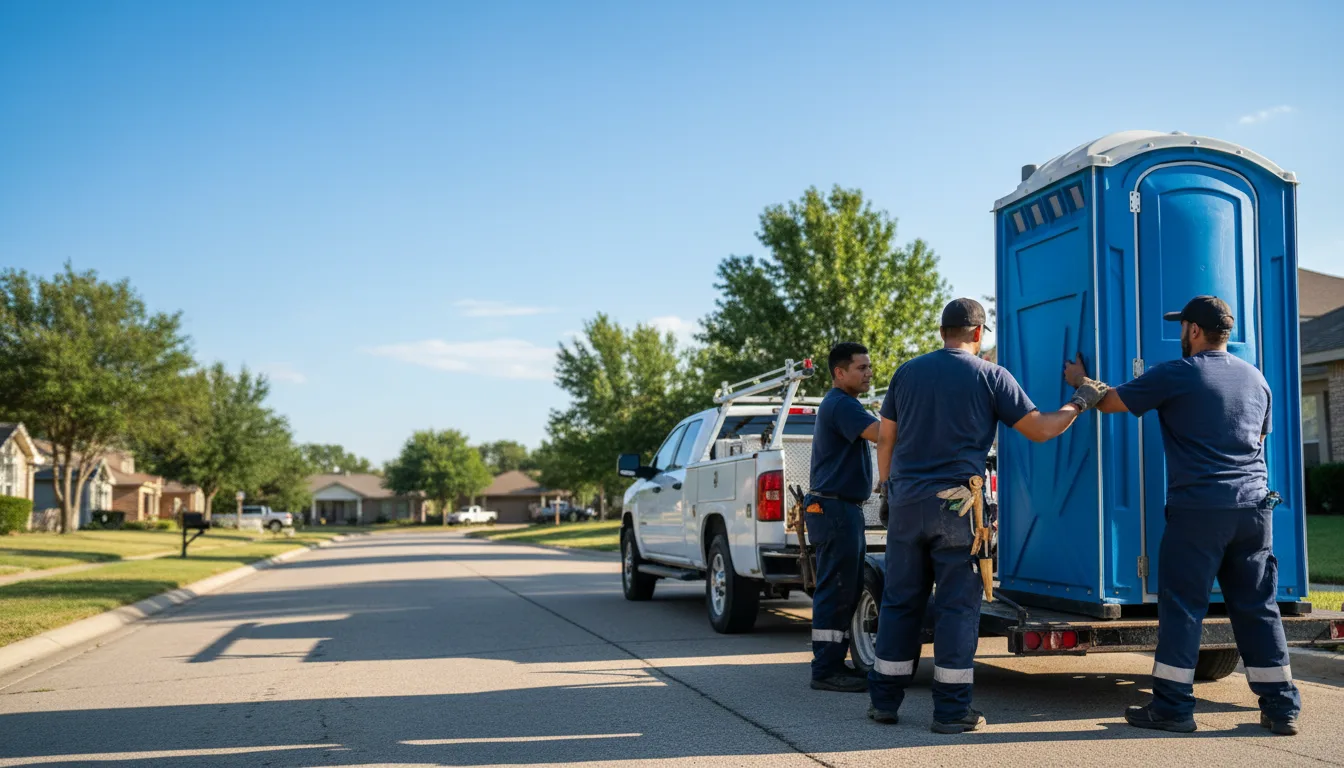 Portable Toilet Rental in Encino, TX near me